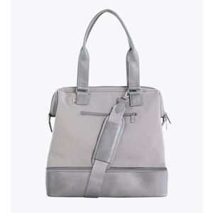 NWT Beis mini weekender in grey
